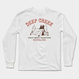 Deep Creek, Great Smoky Mountains National Park Long Sleeve T-Shirt